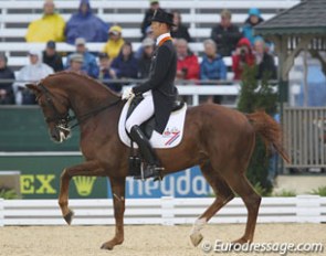 Hans Peter Minderhoud and Nadine :: Photo © Astrid Appels