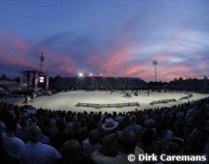 The Rolex Main Stadium during the 2010 WEG Opening Ceremony :: Photo © Dirk Caremans