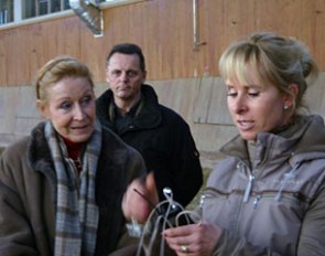 Christine Stuckelberger, Johann Riedler and Bettina Hoy at the 2010 Xenophon Seminar in Switzerland :: Photo © Silke Rottermann