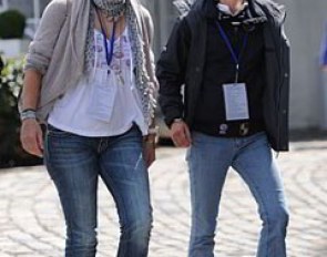 Anabel's team spot went to her friend Helen Langehanenberg (with Damon Hill)
