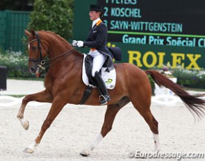 Adelinde Cornelissen and Parzival :: Photo © Astrid Appels