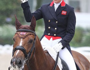 Charlotte Dujardin on Fernandez at the 2011 CDIO Aachen :: Photo © Astrid Appels