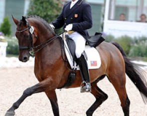 Todd Flettrich and Otto at the 2011 CDIO Aachen :: Photo © Astrid Appels