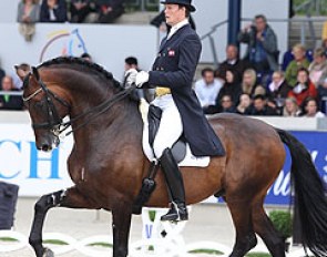 Sune Hansen and Romanov at the 2011 CDIO Aachen :: Photo © Astrid Appels