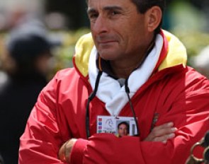 Spanish trainer Luis Lucio :: Photo © Astrid Appels