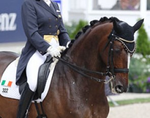 Italy based Irish GP rider Anna Merveldt on Coryolano