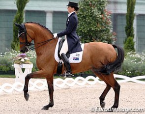 Lyndal Oatley and Potifar at the 2011 CDIO Aachen :: Photo © Astrid Appels