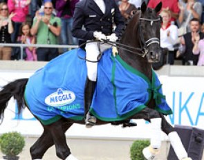 Matthias Rath and Totilas win the Grand Prix Special at the 2011 CDIO Aachen :: Photo © Astrid Appels