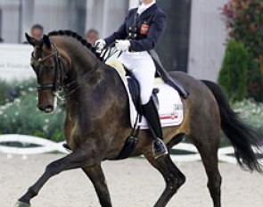 Beata Stremler and Martini on the CDIO Aachen debut :: Photo © Astrid Appels