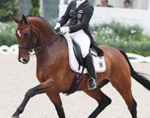 Isabell Werth and El Santo at the 2011 CDIO Aachen :: Photo © Astrid Appels