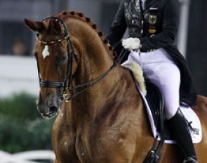 Isabell Werth and Warum Nicht FRH at the 2011 CDIO Aachen :: Photo © Astrid Appels