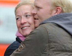 Newly weds Nathalie zu Sayn-Wittgenstein and Alexander Johannsmann