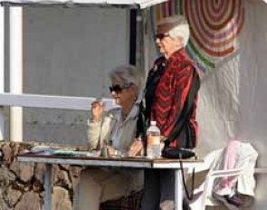 Canadian judge Cara Whitham at work at the Ajuco Pan Am selection trial