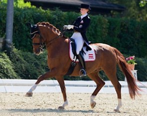 Lea Elisabeth Pointinger on Gino at the 2011 Austrian Championships :: Photo © Michael Rzepa