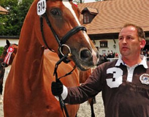 Owner Franz Deflorin with Goldfee