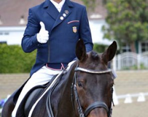 Steffen Peters and Weltino's Magic at the 2011 CDI-W Burbank :: Photo © Jennifer Keeler