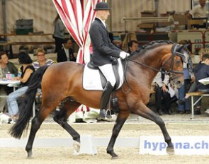 Markus Graf and Weltjunge CH at the Swiss Championships in Deitingen :: Photo © Valeria Streun