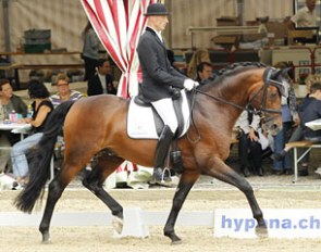 Markus Graf and Weltjunge CH at the Swiss Championships in Deitingen :: Photo © Valeria Streun