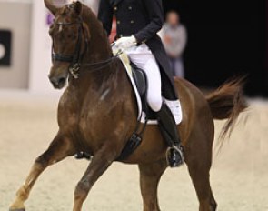 Hans Peter Minderhoud and Nadine at the 2011 CDI-W 's Hertogenbosch :: Photo © Astrid Appels