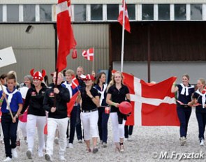 The Danish team riders for show jumping, dressage and eventing