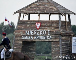 Tower on the show grounds in Jaszkowo