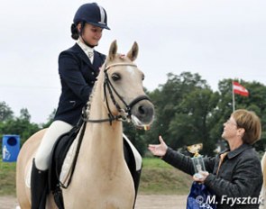 Austrian Florentina Gisi Lorenz and Golden Juicy were third in the consolation finals