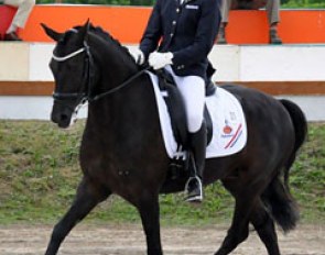 Dutch Febe van Zwambagt and Prince Z finished fifth