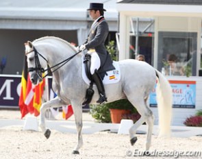 Claudio Castilla Ruiz and Jade de Mv at the 2011 European Championships