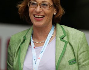 German judge Evi Eisenhardt is all smiles