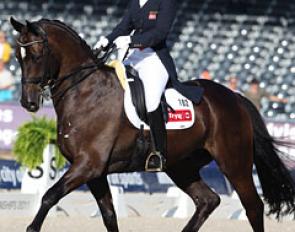 Sofie Jeppesen and Hedebo's First As at the 2011 European Championships in Rotterdam :: Photo © Astrid Appels