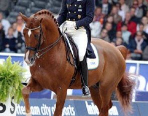 Patrik Kittel on Scandic was the highest placing Swede with his sixth place and 76.474% score
