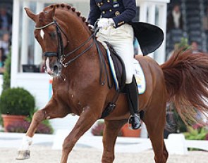 Patrik Kittel and Scandic at the 2011 European Dressage Championships :: Photo © Astrid Appels