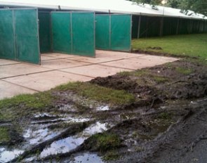 It rained a lot over the weekend so there's mud. Bring your wellingtons if you are walking around a lot