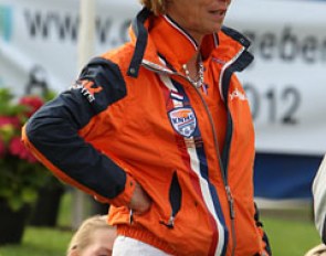 Dutch chef d'equipe Tineke Bartels