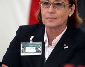 German O-judge Evi Eisenhardt