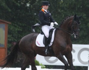 Antoinette te Riele and Fleurie finished 6th in the Kur Finals in their first year at junior riders' level