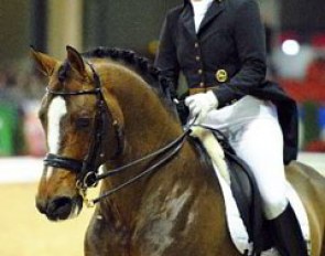 Isabell Werth aboard Flatley at the 2011 CDI-W Frankfurt :: Photo © Barbara Schnell