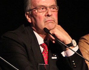 David Hunt at the 2011 Global Dressage Forum :: Photo © Astrid Appels