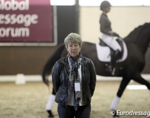 Kyra Kyrklund at the 2011 Global Dressage Forum :: Photo © Astrid Appels