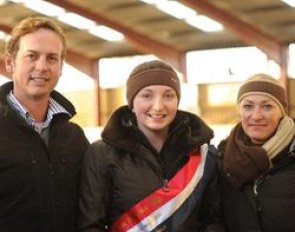 Carl Hester, Laura Jarvis, Nicola Buchanan :: Photo © British Dressage