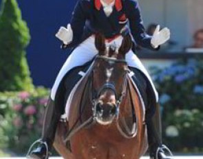 Laura Bechtolsheimer wins the Kur tour aboard Andretti (by Aarking xx) :: Photo © Barbara Schnell