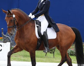 Russian Natalia Berezhnaya and Nikita. They are trained by Johann Hinnemann