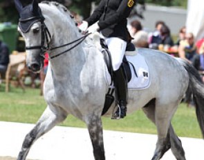 Elena Betz on the Royal Diamond offspring Rich Charly II