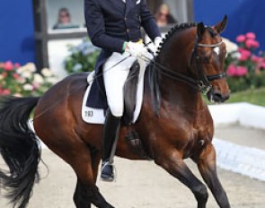 Hartwig Burfeind on De Value at the 2011 German Professional Dressage Riders Championships :: Photo © Astrid Appels