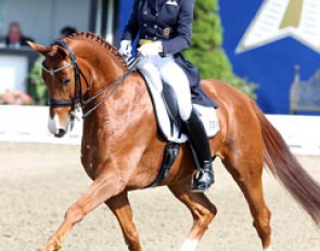 Birgit Finken and Liostro at the 2011 CDI Hagen :: Photo © Astrid Appels