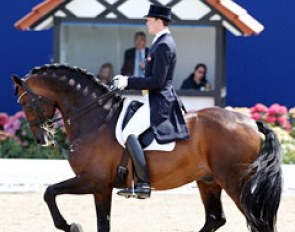 Sune Hansen on Blue Hors Romanov