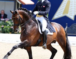 Sune Hansen on Blue Hors Romanov