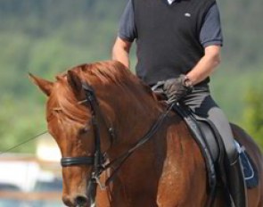 Rainer Schwiebert on Nadine Capellmann's former horse Furst Rohan