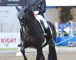 Carl Hester and Uthopia at the 2011 CDI Hickstead :: Photo © Paul Harding