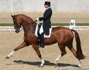 Ulla Salzgeber on Wakana at the 2011 CDI Mannheim :: Photo © Silke Rottermann